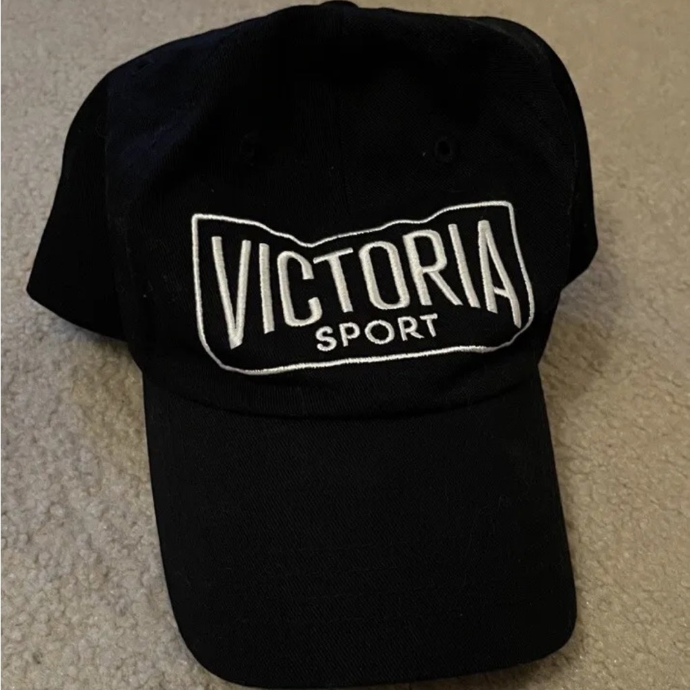 Victoria’s Secret Sport Adjustable Black Baseball Cap
